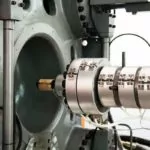 Enlarged End-cap design to ease the maintenance of the screw tip assembly and nozzle.